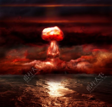 核武器爆炸图片