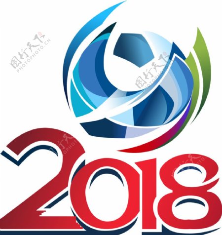 2018俄罗斯世界杯申办标志