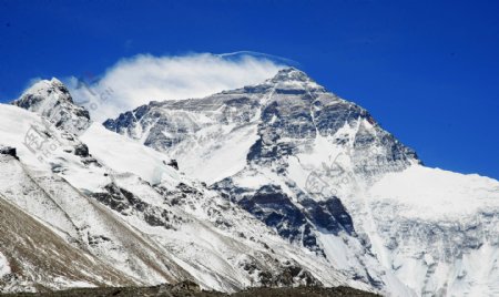 西藏冰雪风景