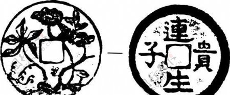 清代下版画装饰画中华图案五千年矢量AI格式0298