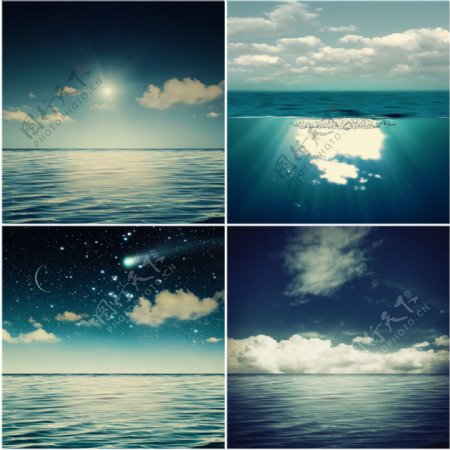 天空和海洋