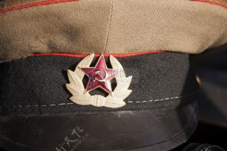 帽子上的徽章