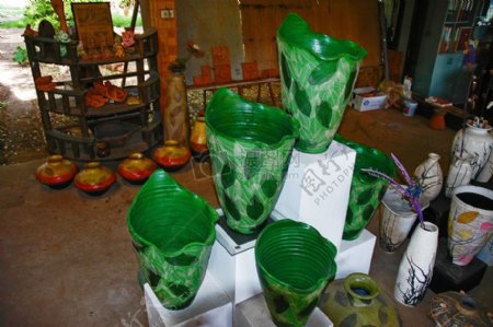 泰国手制花瓶