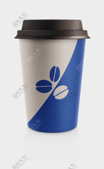 网页UI咖啡杯icon图标设计