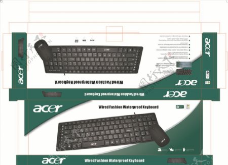 acer键盘包装