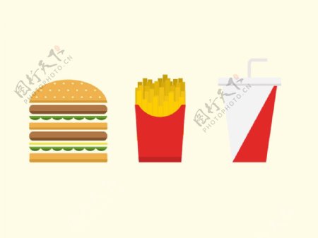 快餐的插图icon图标sketch素材