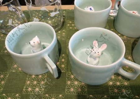 兔子茶杯