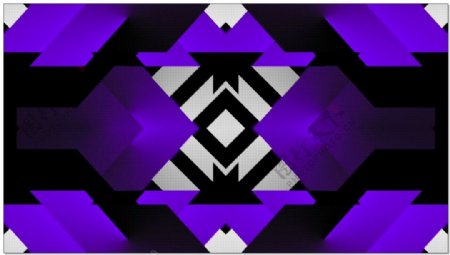 神秘紫色方块视频素材
