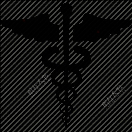 医疗蛇徽标志免抠png透明素材