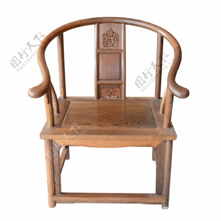 古代实木座椅图案元素