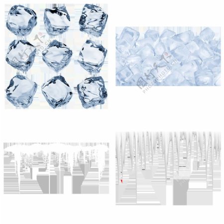 冰块冰柱抠png透明图层素材
