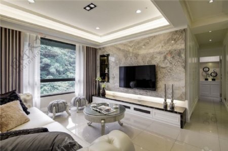 暖色欧式暖色客厅沙发效果图