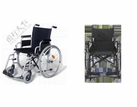 残疾轮椅图免抠png透明图层素材