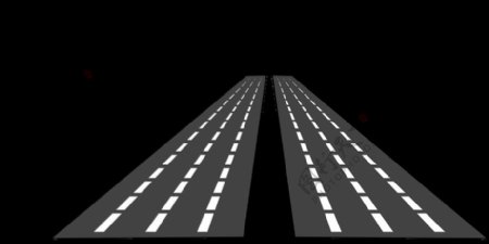 8车道高速路免抠png透明图层素材