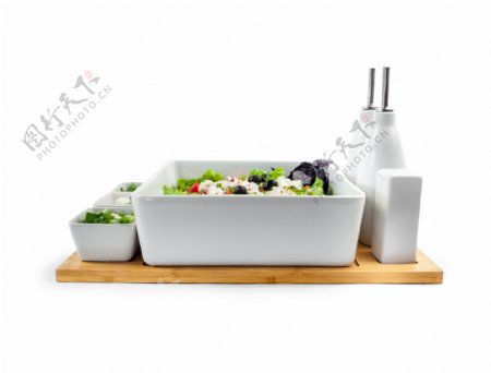 健身人士食物健康蔬菜沙拉psd源文件