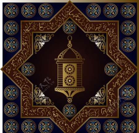 伊斯兰风格图案装饰
