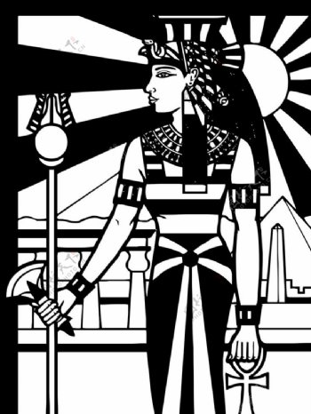 埃及女王像