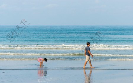 海涛风景