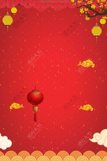 中国风红色喜庆大气2018新年