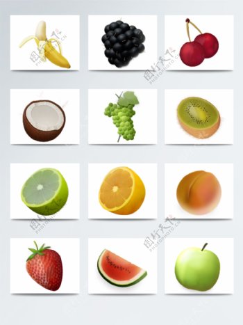 常见水果高清图片