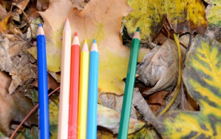 彩色铅笔铅笔文具绘图笔
