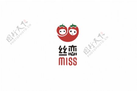 丝恋中国风字体设计LOGO标志设计