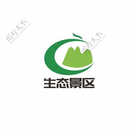 生态景区logo设计