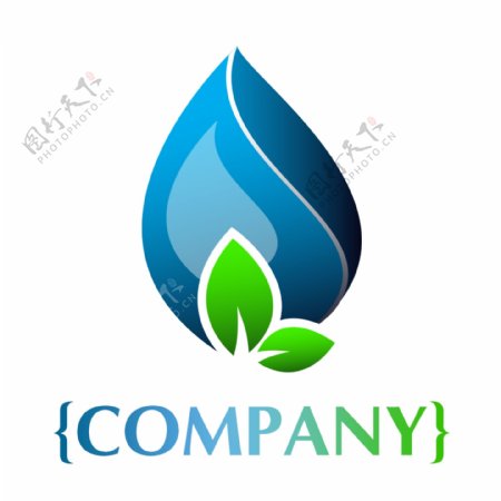 2018环保绿色叶子公司logo