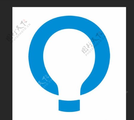 灯泡标识标志logo
