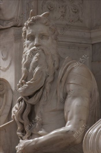 希腊男性石膏像