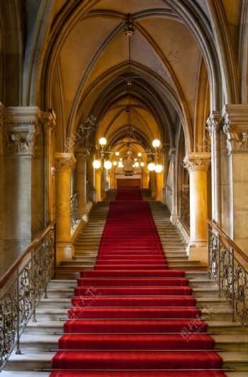 欧式古典宫廷步梯