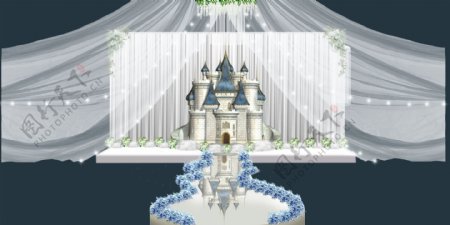 城堡婚礼效果图