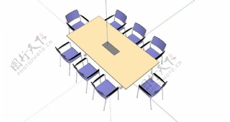 多人办公桌电脑桌餐桌会议桌