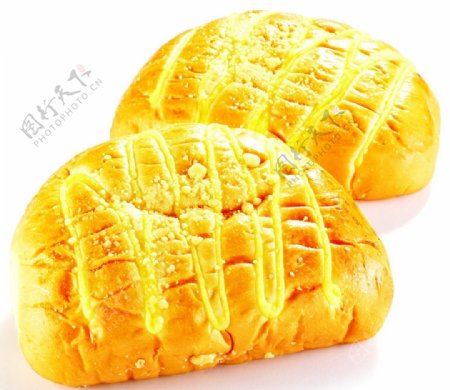 吉士果酱面包