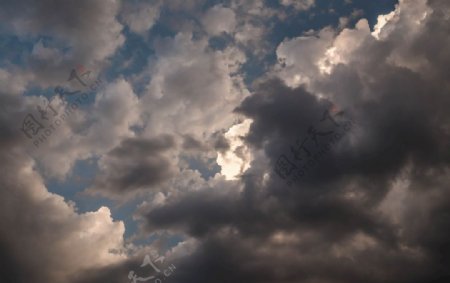 暴风雨天空