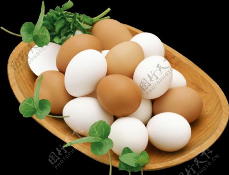 产品实物新鲜鸡蛋png素材