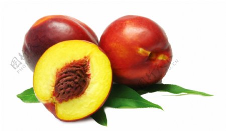 新鲜水果油桃元素