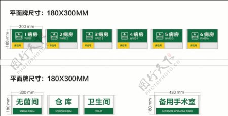 医院门牌