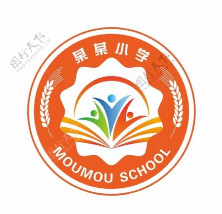 学校标志教育机构LOGO校徽
