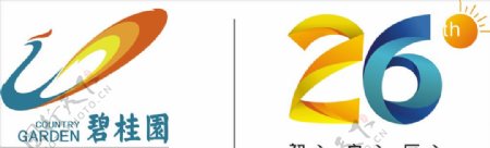 碧桂园26年logo