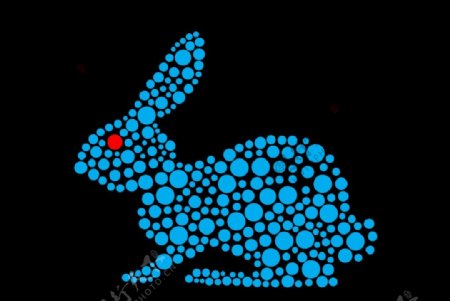 兔兔子卯兔抽象兔子