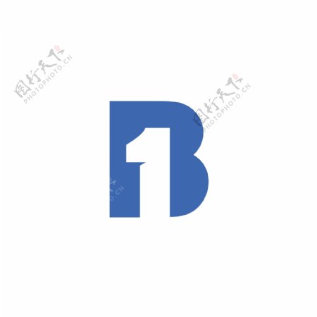字母造型logo标识B标识