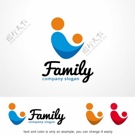 母婴用品logo标志设计