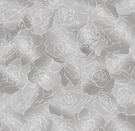 玫瑰花折光纹
