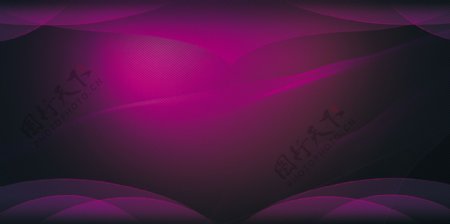紫色2019新年展板背景素材