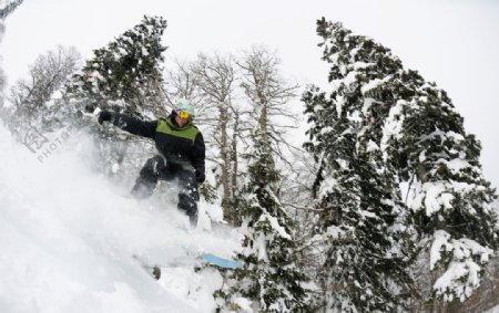 滑雪滑雪体育运动滑雪运动