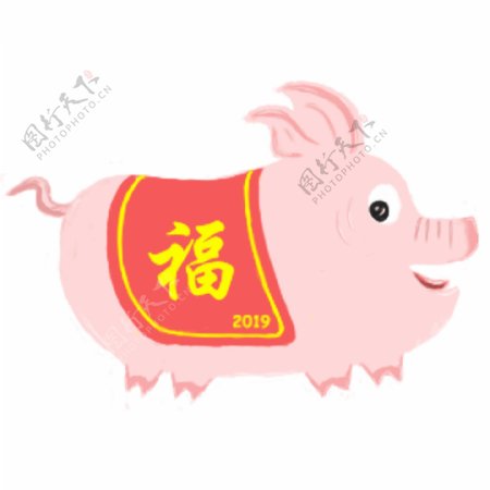 2019年小福猪免抠图