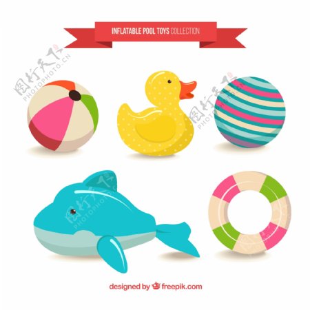 卡通动物头像彩绘海洋动物卡通动物玩具素材