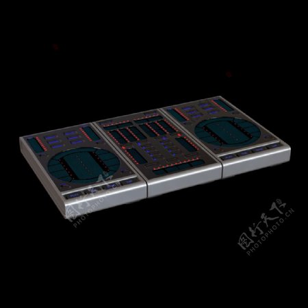 打碟机3d模型下载