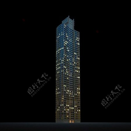 现代商业大厦3d模型